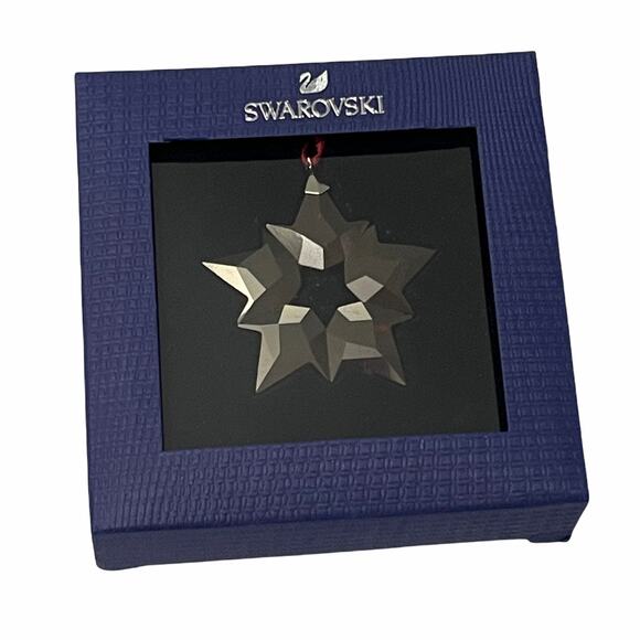 Swarovski Holiday Ornament Small Dark Red - Picture 1 of 5
